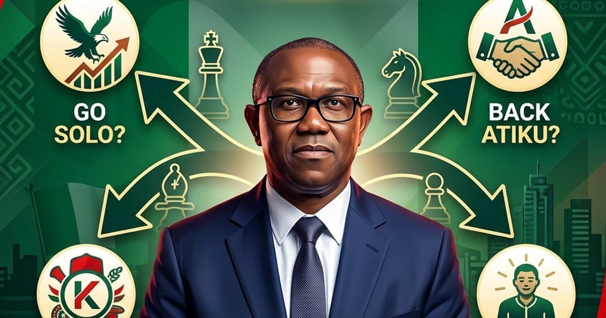 What is the best political path for Peter Obi in 2027?